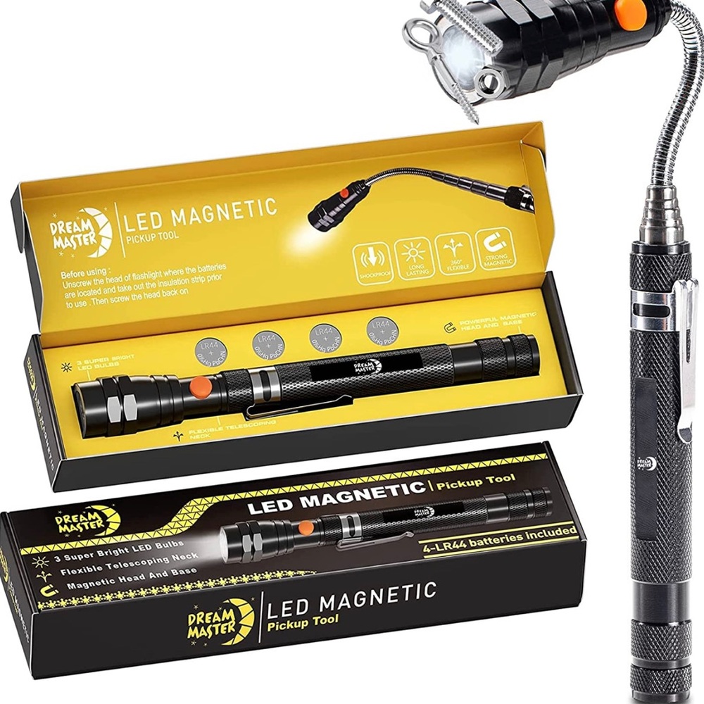 NEW Dream Master LED Magnetic Pickup Tool
